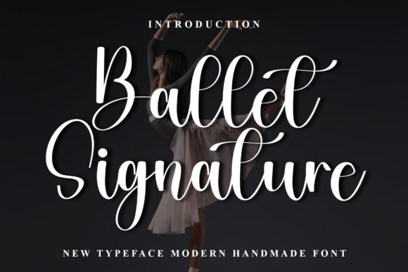 Ballet Signature: A Script Font for Impactful Digital Design
