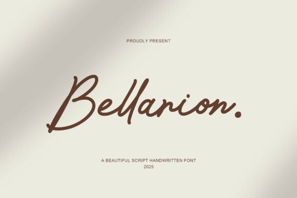 Bellarion: A Script Font That Elevates Digital Branding