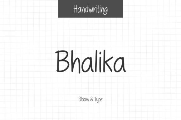 Bhalika: A Warm, Minimalist Script for Branding