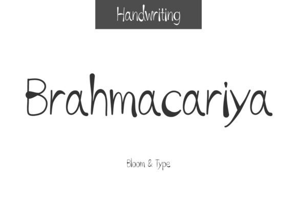 Brahmacariya: A Font That Elevates Branding with Grace