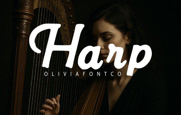 Harp – A Beautiful Script Font for Digital Design