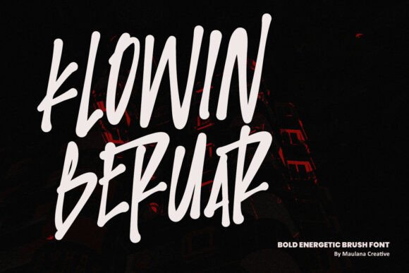 Klowin Beruar: A Font That Speaks Volume