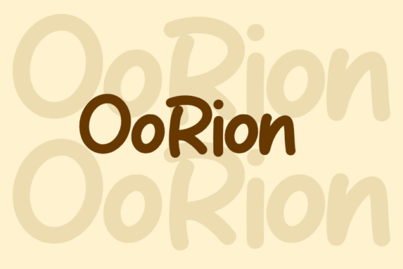 Oorion: A Versatile Font for Modern Web Design