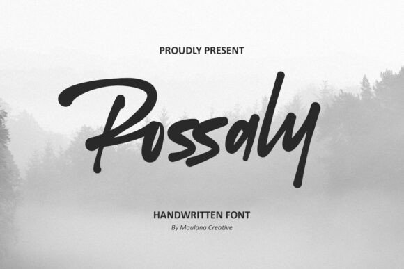 Rossaly: A Script Font That Elevates Your Brand