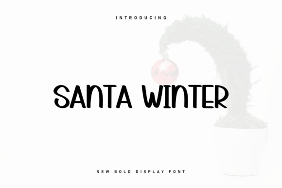 Santa Winter: A Script Font for Digital Design