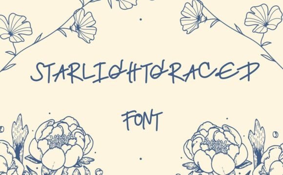 Starlightgraced: A Handwritten Font for Authentic Web Design