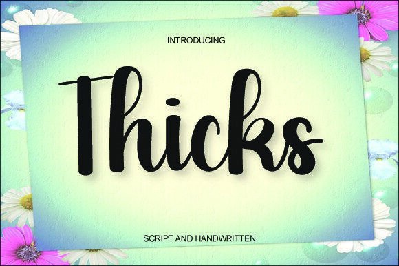 Thicks: The Font That Elevates Your Brand’s Visual Identity